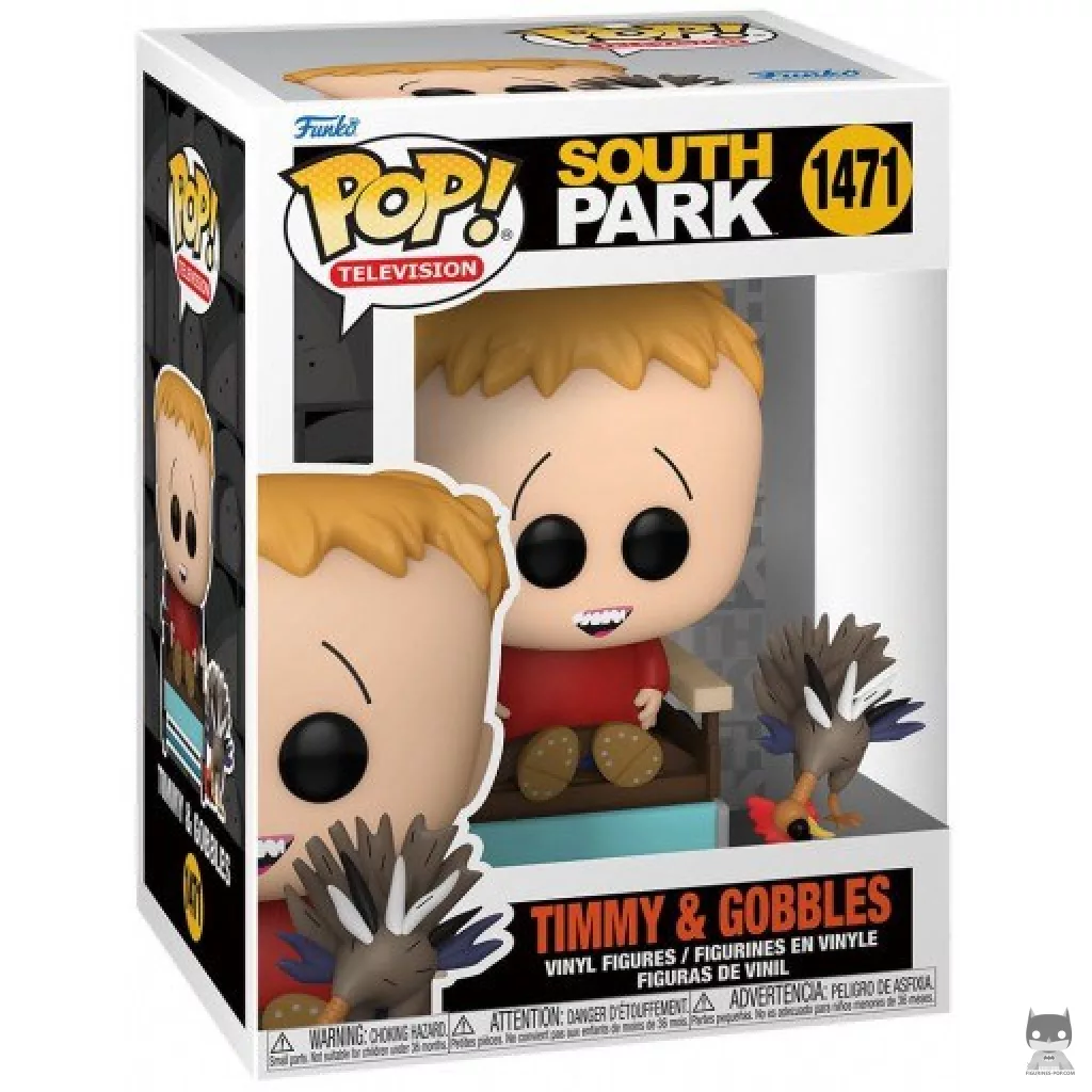 Figura Funko Pop! Timmy & Gobbles en su caja