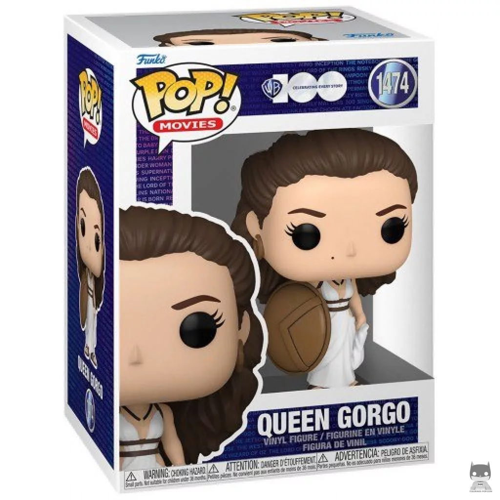Figura Funko Pop! Reina Gorgo (300) en su caja