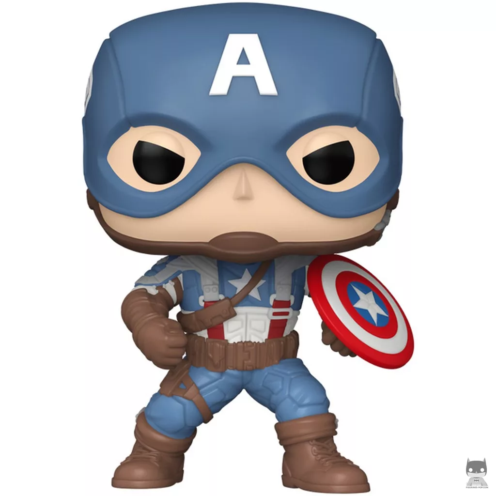 Figura Funko Pop! Capitán América con casco (El primer vengador) (La saga del Infinito)
