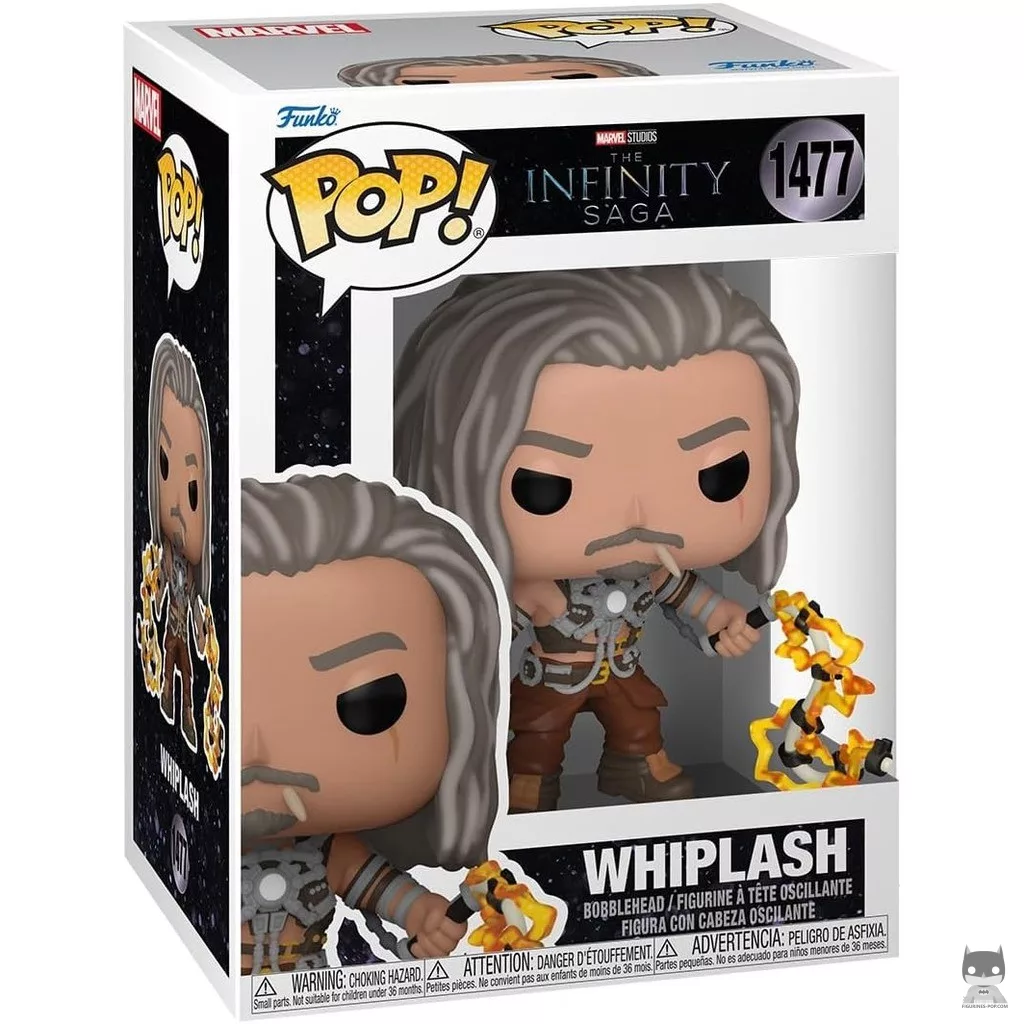 Figura Funko Pop! Whiplash en su caja