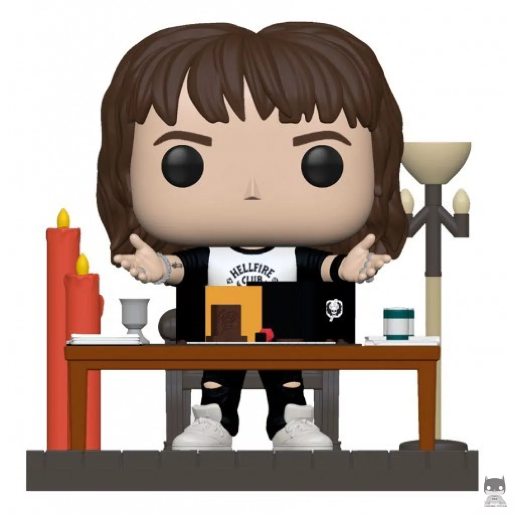 Figura Funko Pop! Eddie de campaña (Stranger Things)