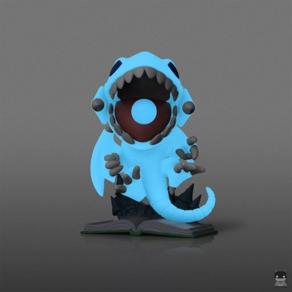Figura Funko Pop! Dragón Toon de Ojos Azules (Brilla en la oscuridad & Supersized) (Yu-Gi-Oh!)
