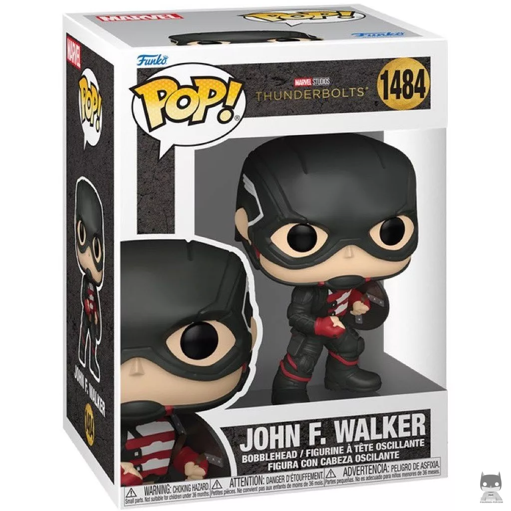 Figura Funko Pop! John F. Walker en su caja