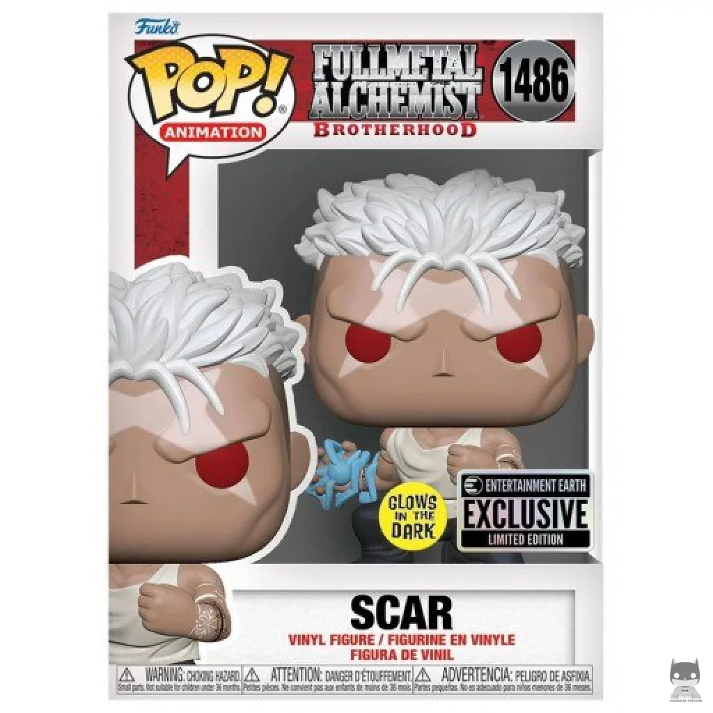 Figura Funko Pop! Scar (Brilla en la oscuridad) en su caja