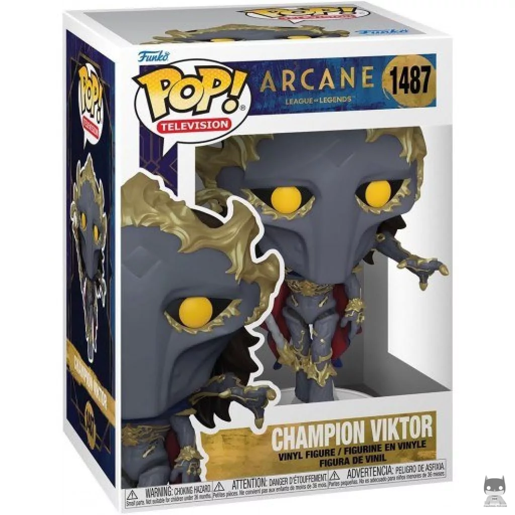 Figura Funko Pop! Viktor campeón en su caja