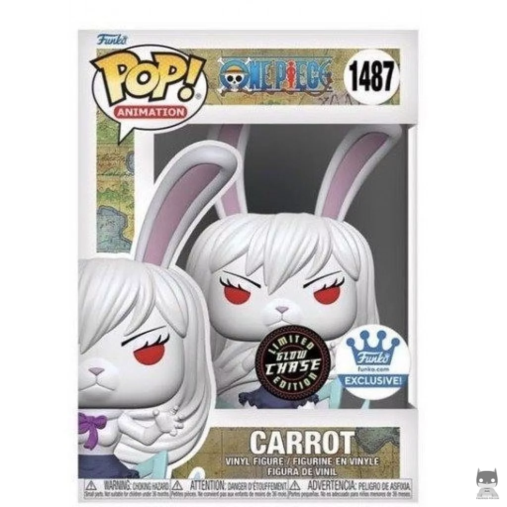 Figura Funko Pop! Carrot (Chase & Brilla en la oscuridad) en su caja