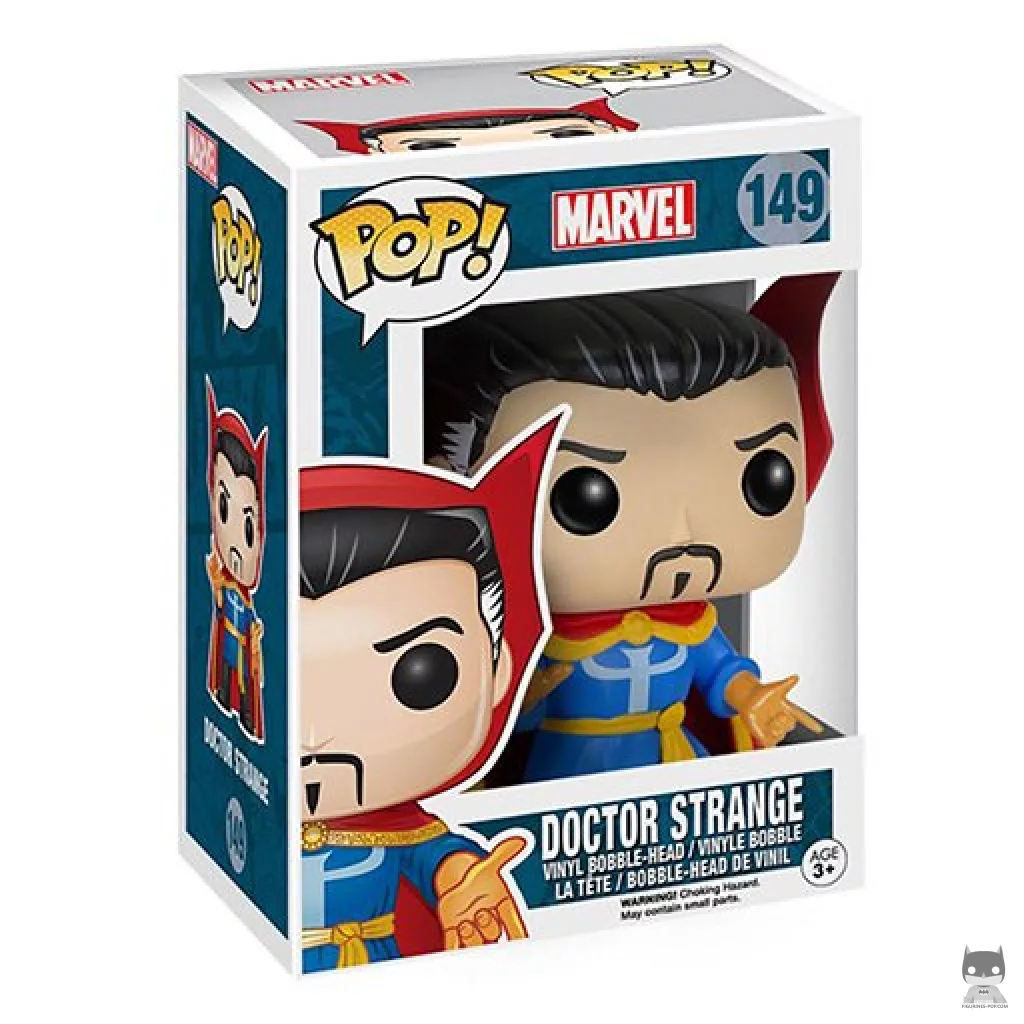 Figura Funko Pop! Doctor Strange en su caja