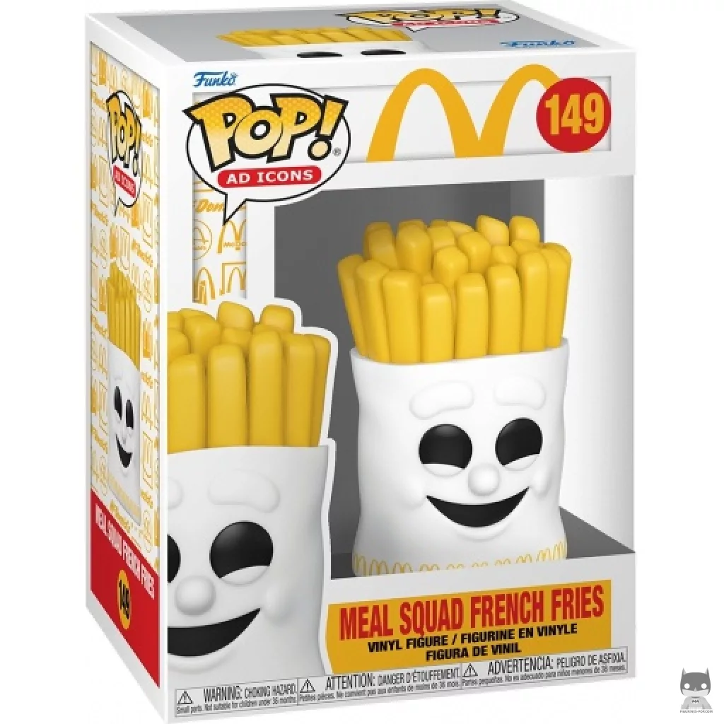 Figura Funko Pop! Meal Squad patatas fritas en su caja