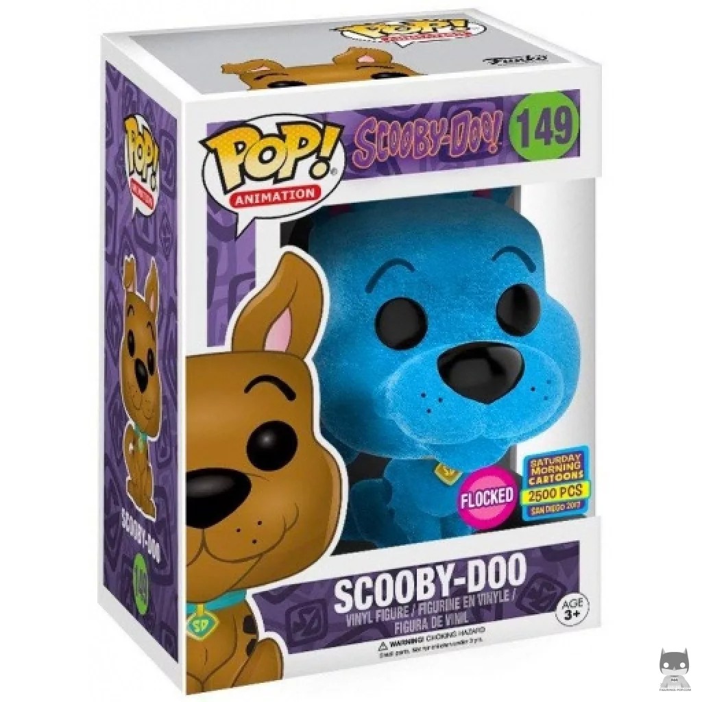Figura Funko Pop! Scooby-Doo (Azul) en su caja