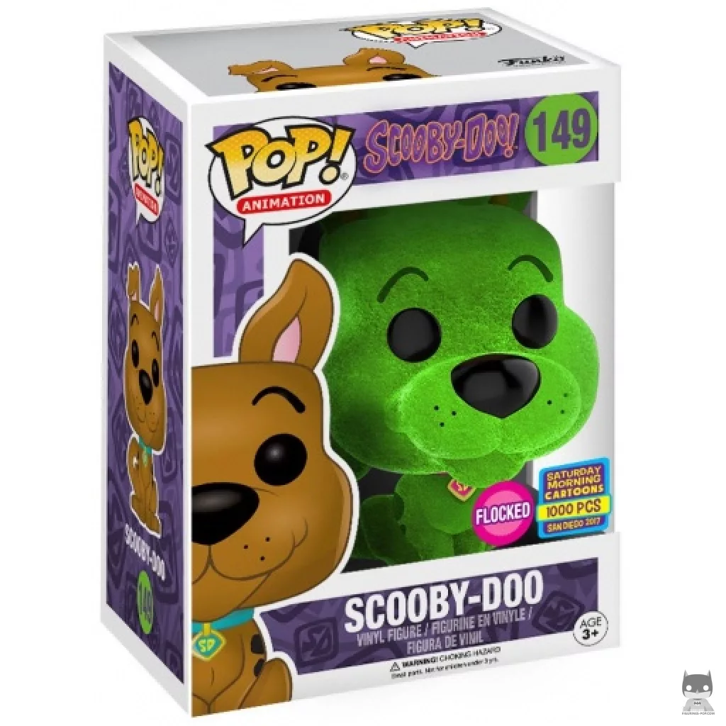 Figura Funko Pop! Scooby-Doo (Verde) en su caja