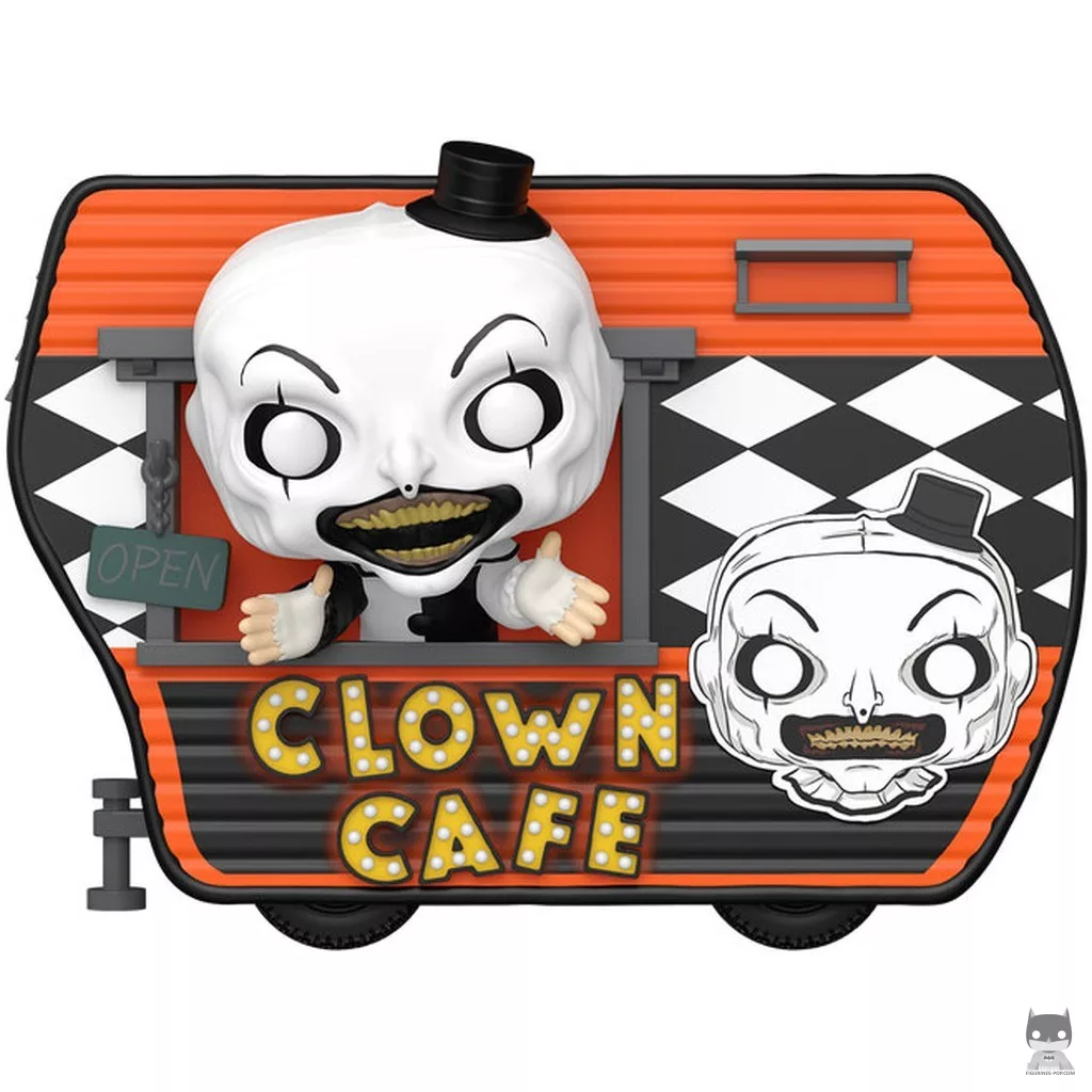 Figura Funko Pop! Art con el Clown Cafe (Terrifier)
