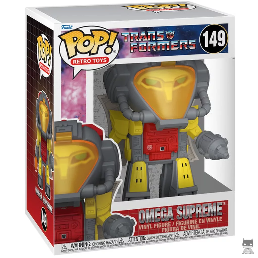 Figura Funko Pop! Omega Supreme en su caja