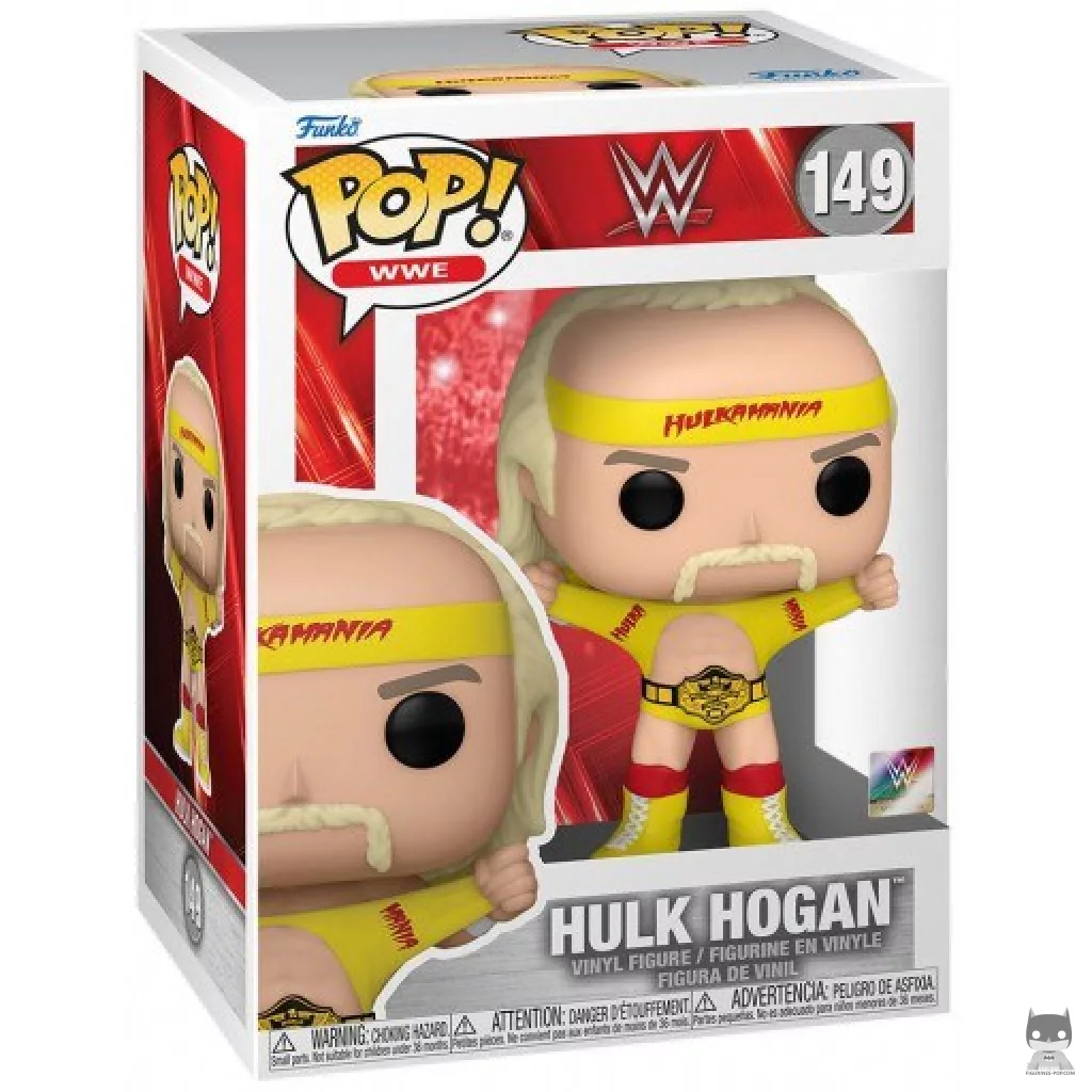 Figura Funko Pop! Hulk Hogan en su caja