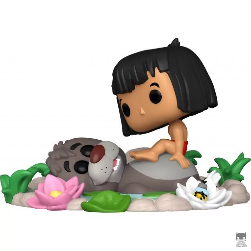 Figura Funko Pop! Baloo & Mowgli (El libro de la selva)
