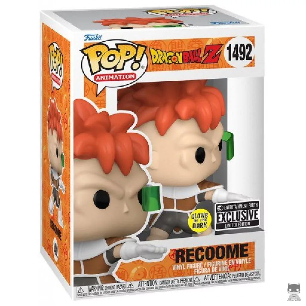 Figura Funko Pop! Recoome (Brilla en la oscuridad) en su caja