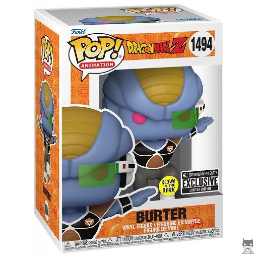 Figura Funko Pop! Burter (Brilla en la oscuridad) en su caja