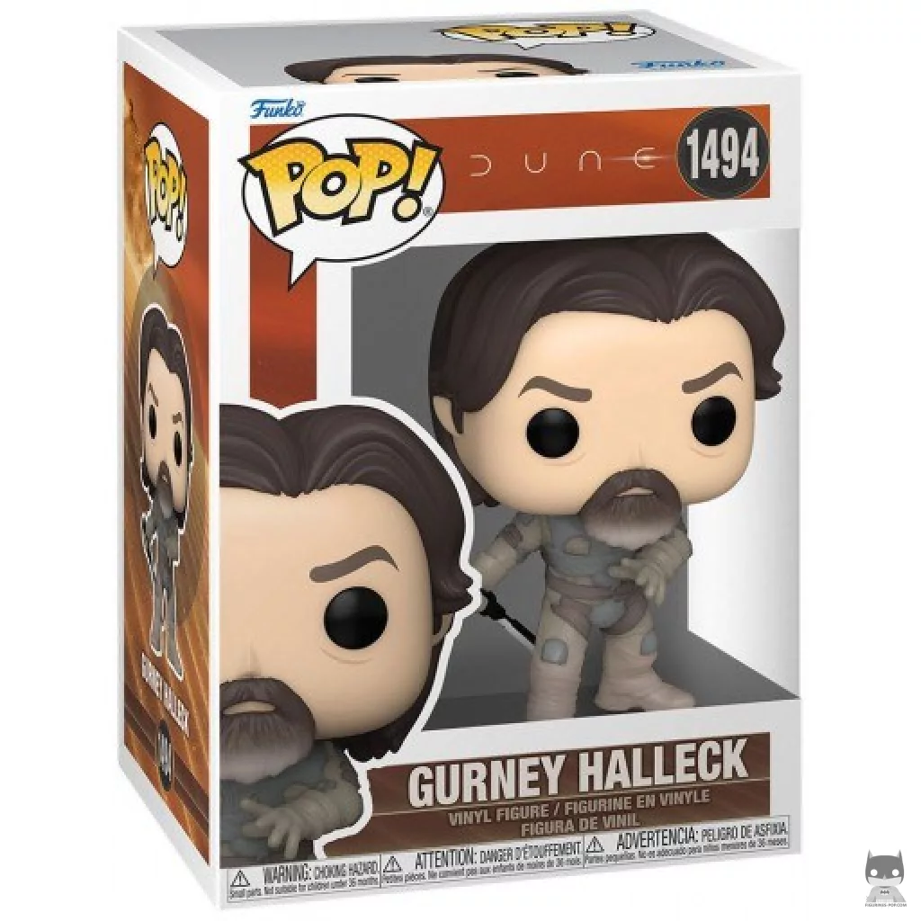 Figura Funko Pop! Gurney Halleck en su caja