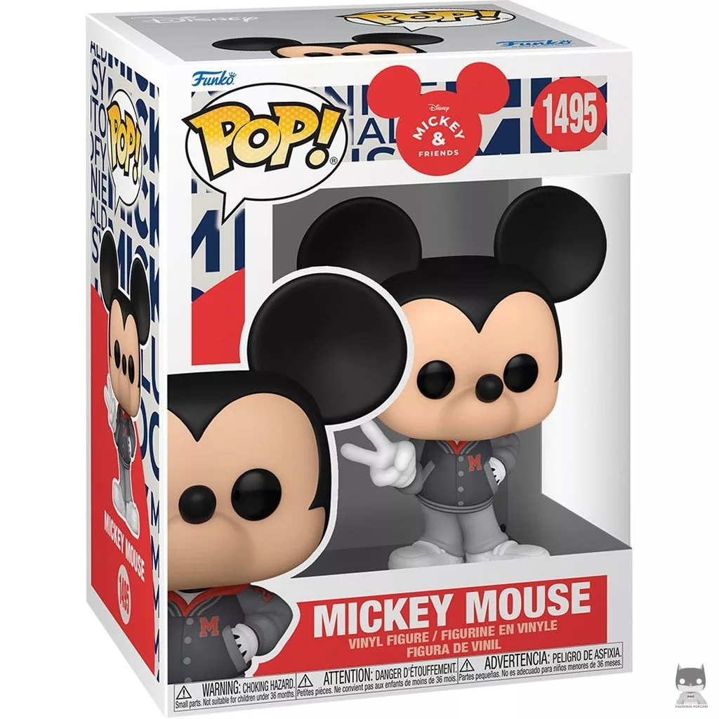Figura Funko Pop! Mickey Mouse (Streetwear) en su caja