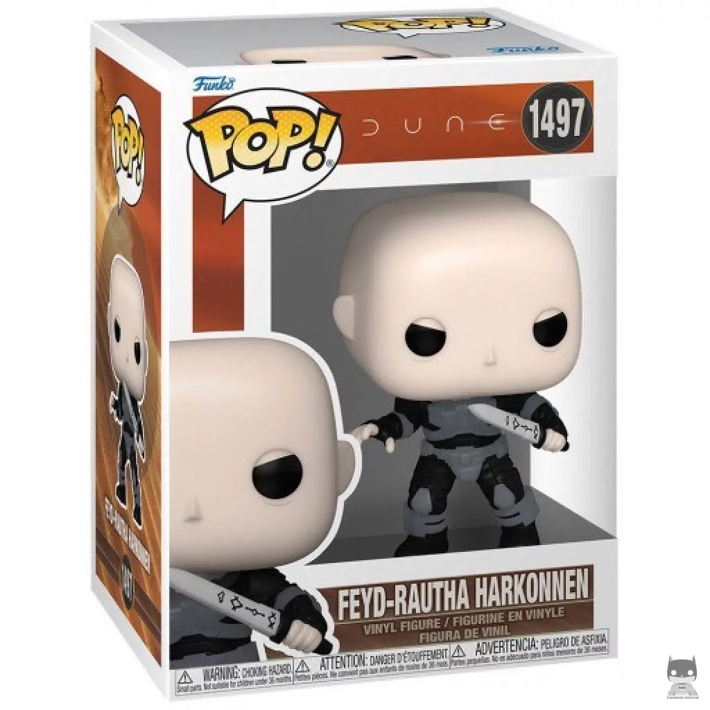 Figura Funko Pop! Feyd-Rautha Harkonnen en su caja