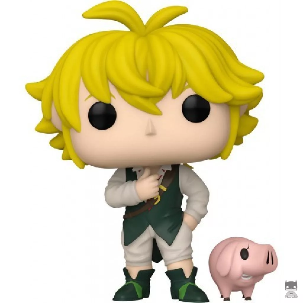 Figura Funko Pop! Meliodas con Hawk (The Seven Deadly Sins)