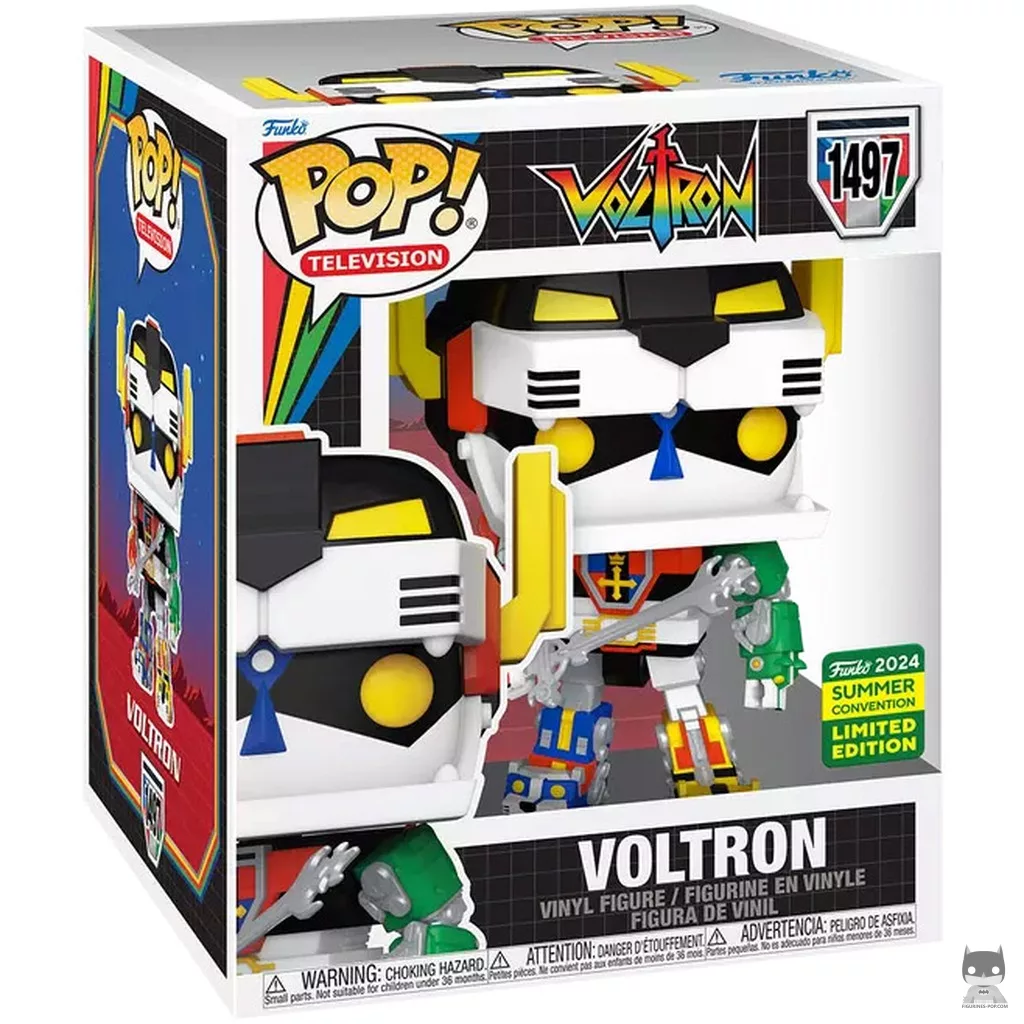 Figura Funko Pop! Voltron en su caja