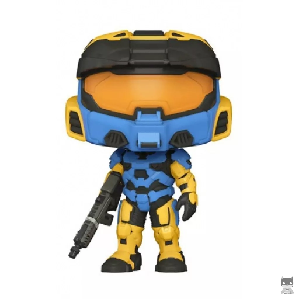 Figura Funko Pop! Spartan Mark VII con fusil Commando VK78 (Azul) (Halo)