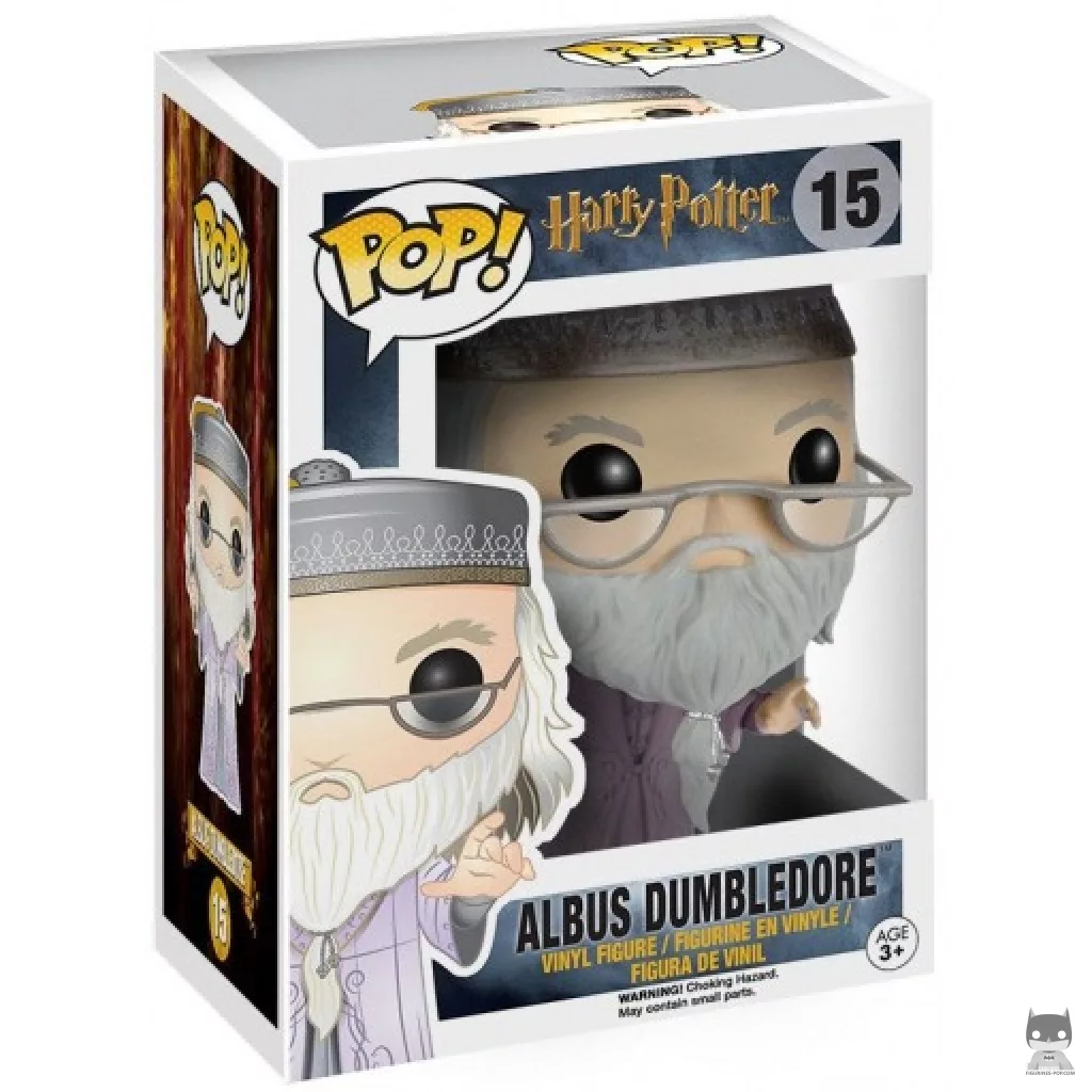 Figura Funko Pop! Albus Dumbledore en su caja