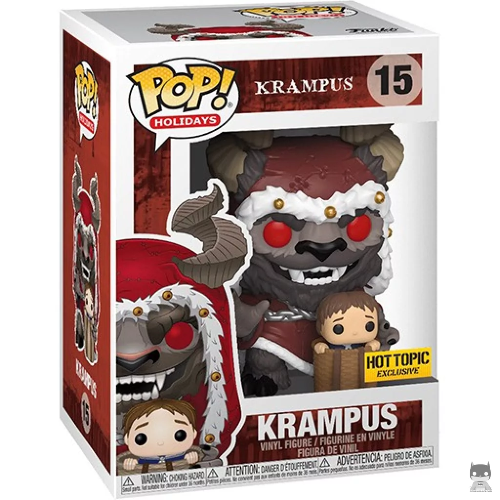 Figura Funko Pop! Krampus en su caja