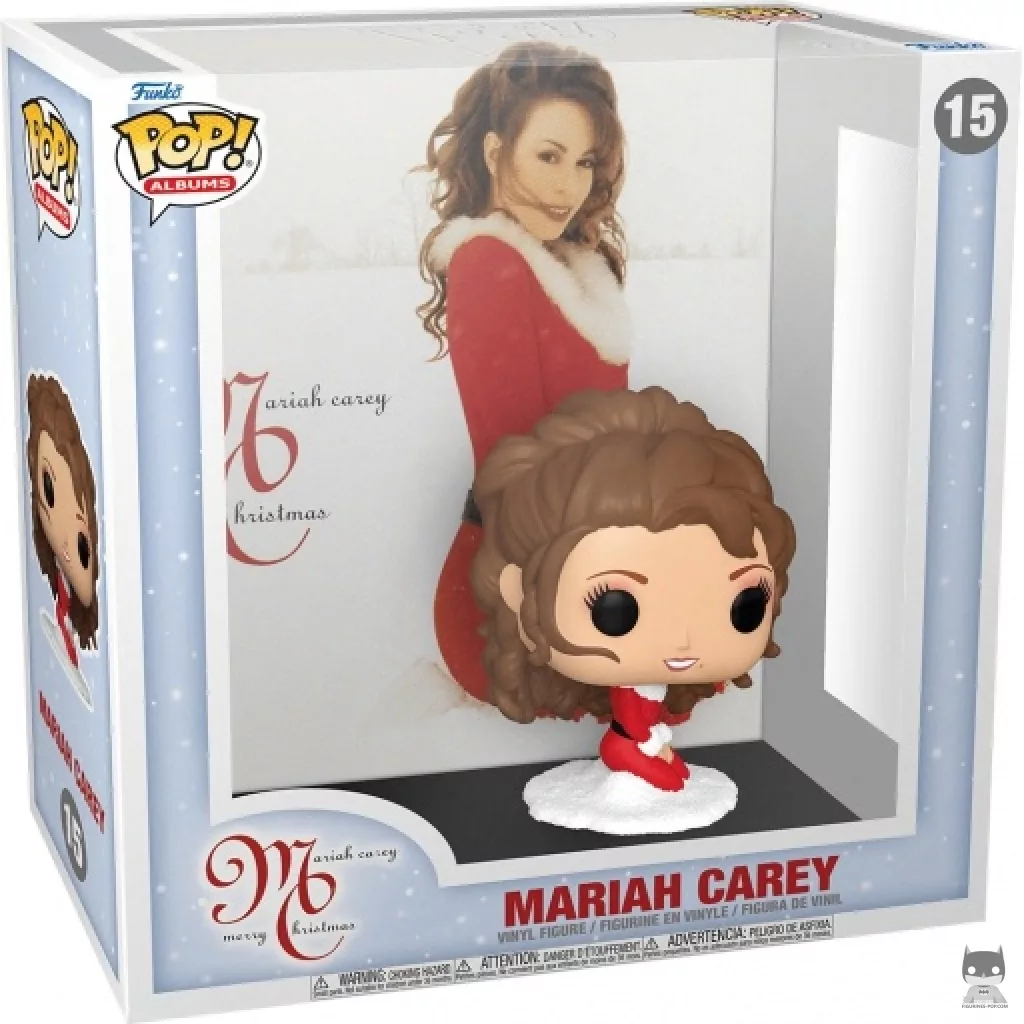 Figura Funko Pop! Mariah Carey: Merry Christmas en su caja