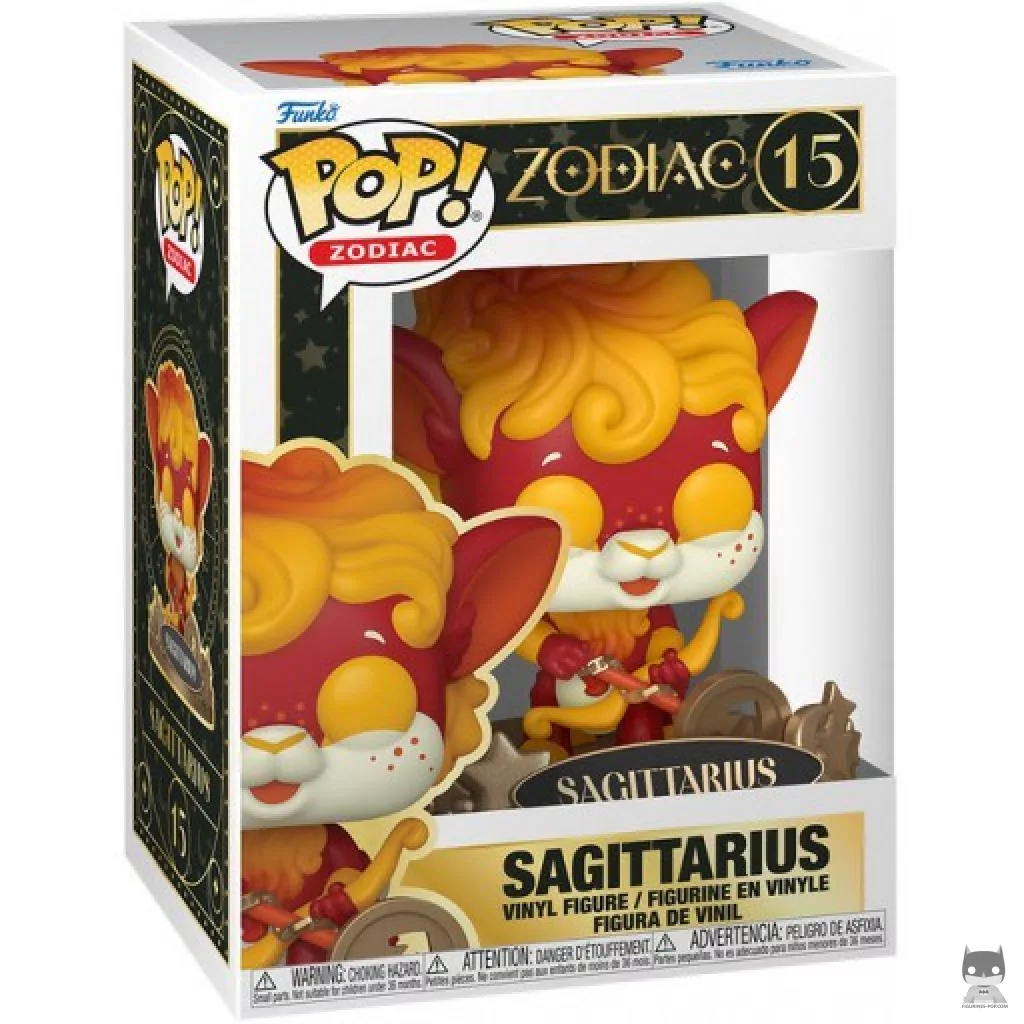 Figura Funko Pop! Sagitario en su caja
