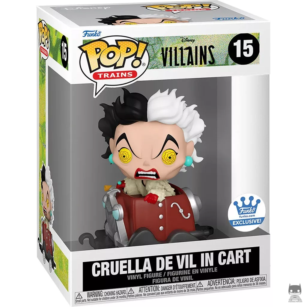 Figura Funko Pop! Cruella de Vil en su caja