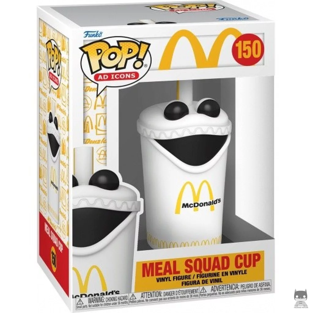 Figura Funko Pop! Meal Squad vaso en su caja