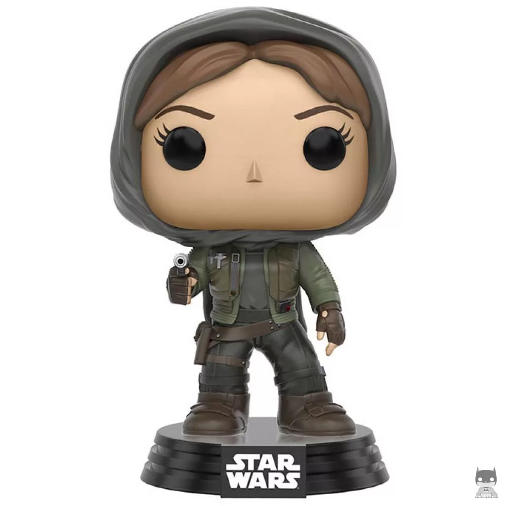 Figura Funko Pop! Jyn Erso con capucha (Rogue One: Una historia de Star Wars)