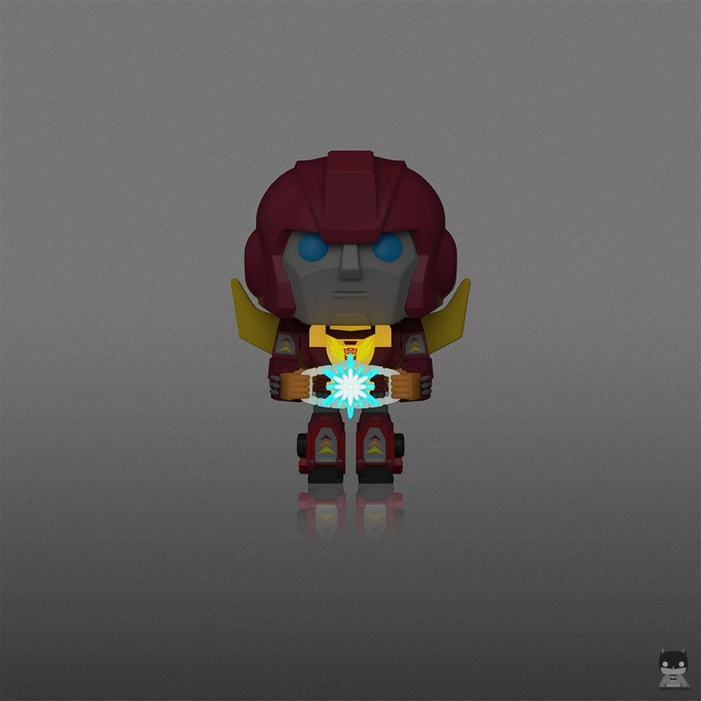 Figura Funko Pop! Hot Rod con la Matriz (Brilla en la oscuridad) (Transformers)