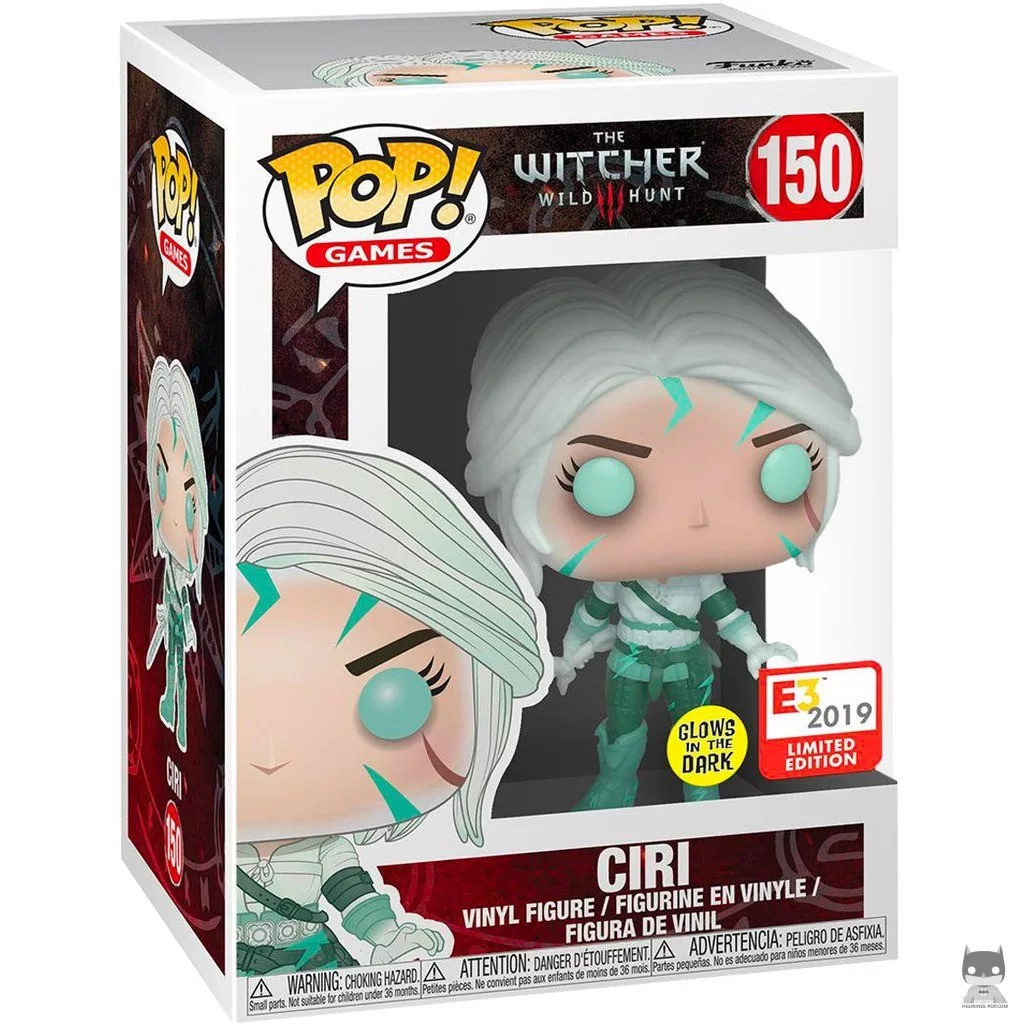Figura Funko Pop! Ciri en su caja