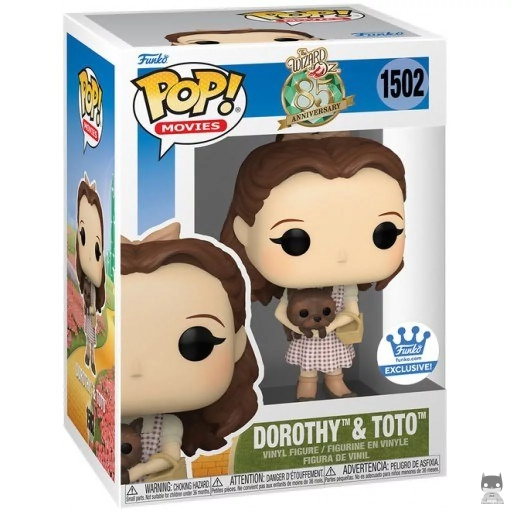 Figura Funko Pop! Dorothy & Toto en su caja