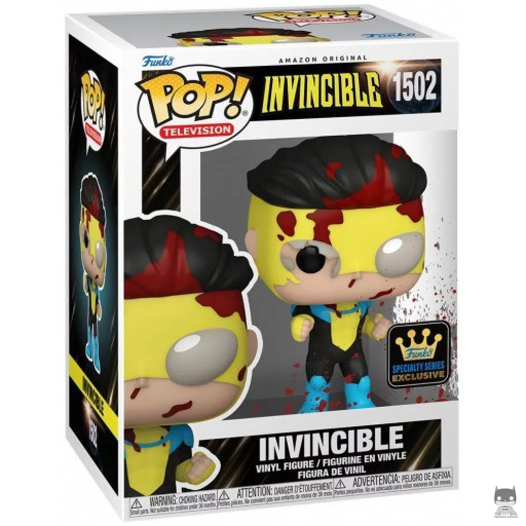 Figura Funko Pop! Invencible (Ensangrentado) en su caja