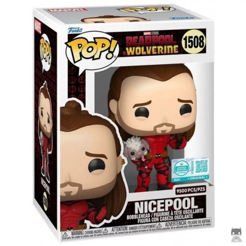 Figura Funko Pop! Nicepool en su caja