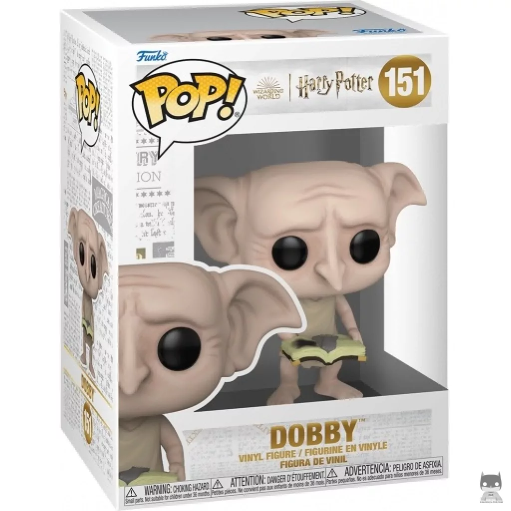 Figura Funko Pop! Dobby en su caja