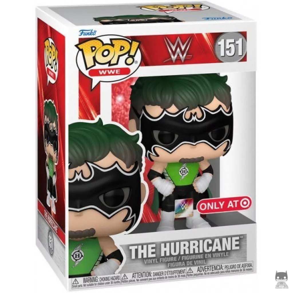 Figura Funko Pop! The Hurricane en su caja