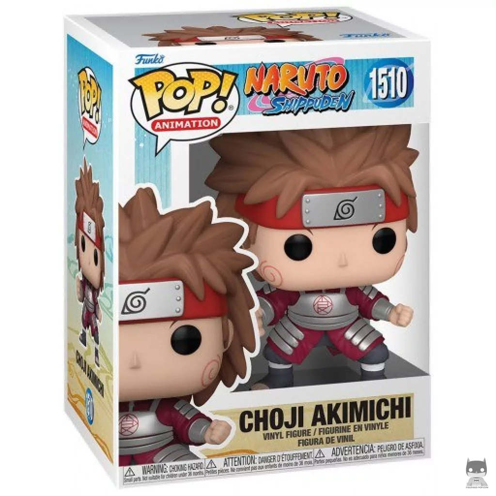 Figura Funko Pop! Choji Akimichi en su caja