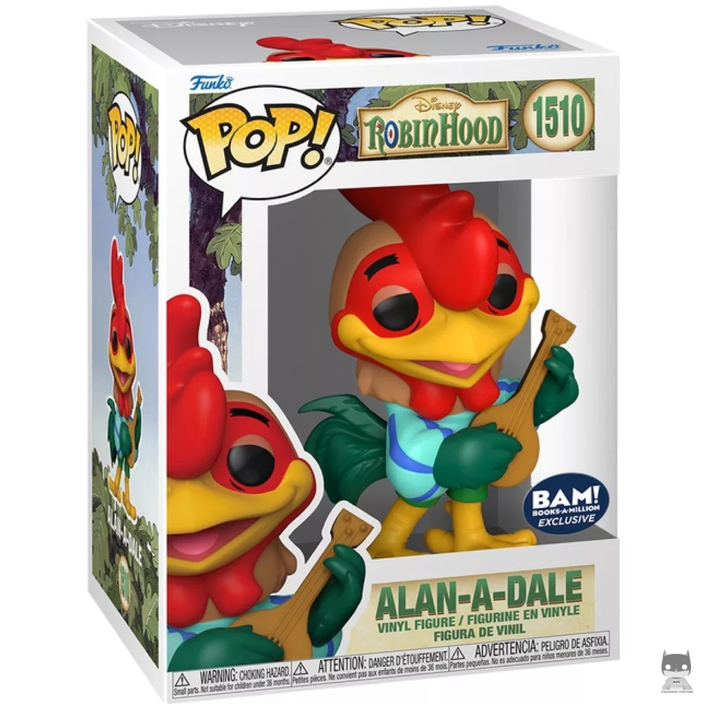 Figura Funko Pop! Alan-a-Dale en su caja