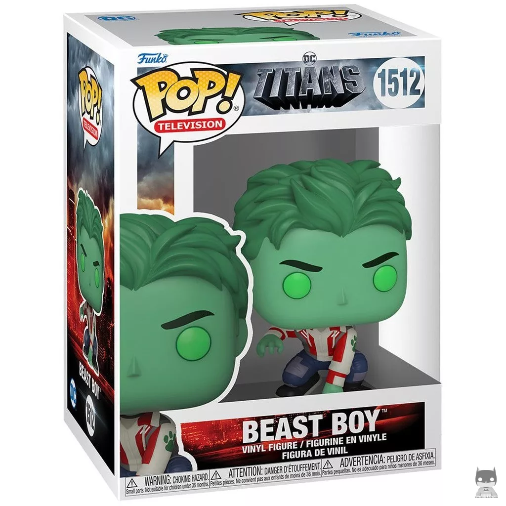 Figura Funko Pop! Chico Bestia en su caja