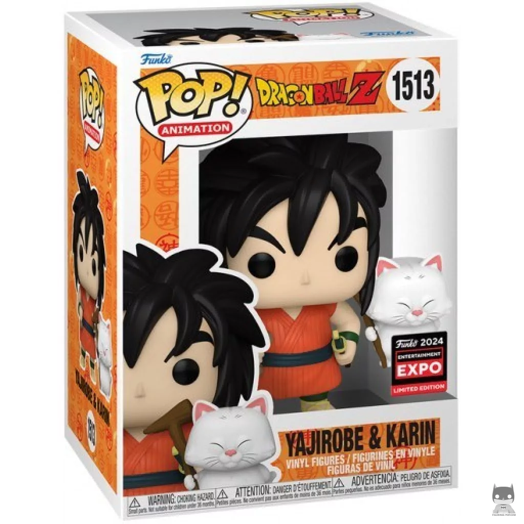 Figura Funko Pop! Yajirobe & Karin en su caja