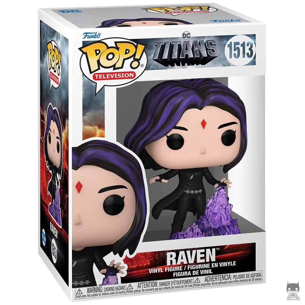 Figura Funko Pop! Raven en su caja