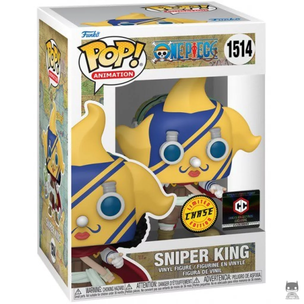 Figura Funko Pop! Rey Francotirador (Chase) en su caja