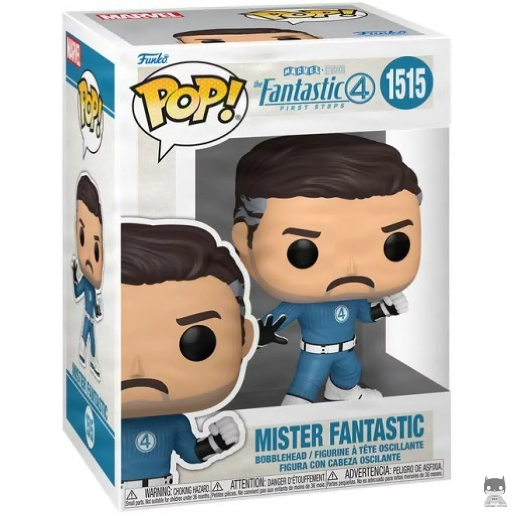 Figura Funko Pop! Mister Fantástico en su caja