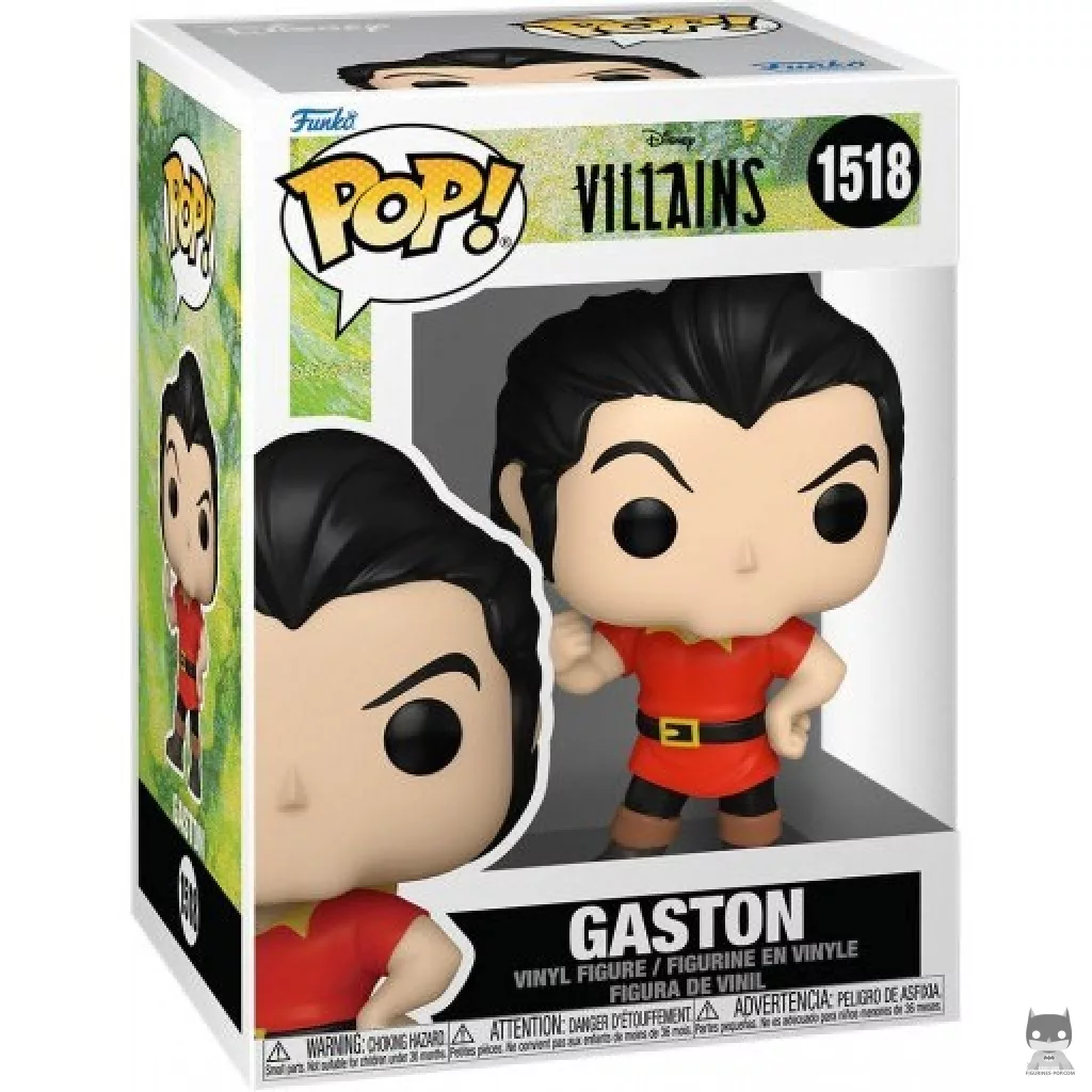 Figura Funko Pop! Gastón en su caja