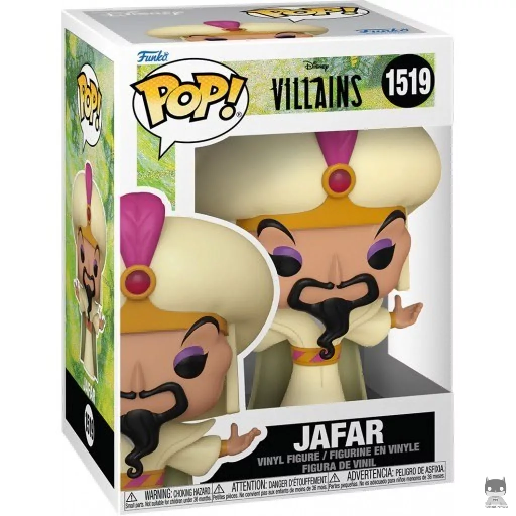 Figura Funko Pop! Jafar en su caja