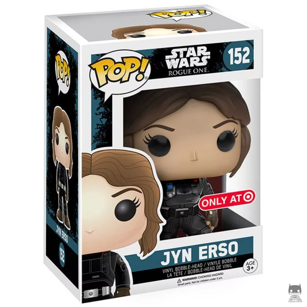 Figura Funko Pop! Jyn Erso en su caja